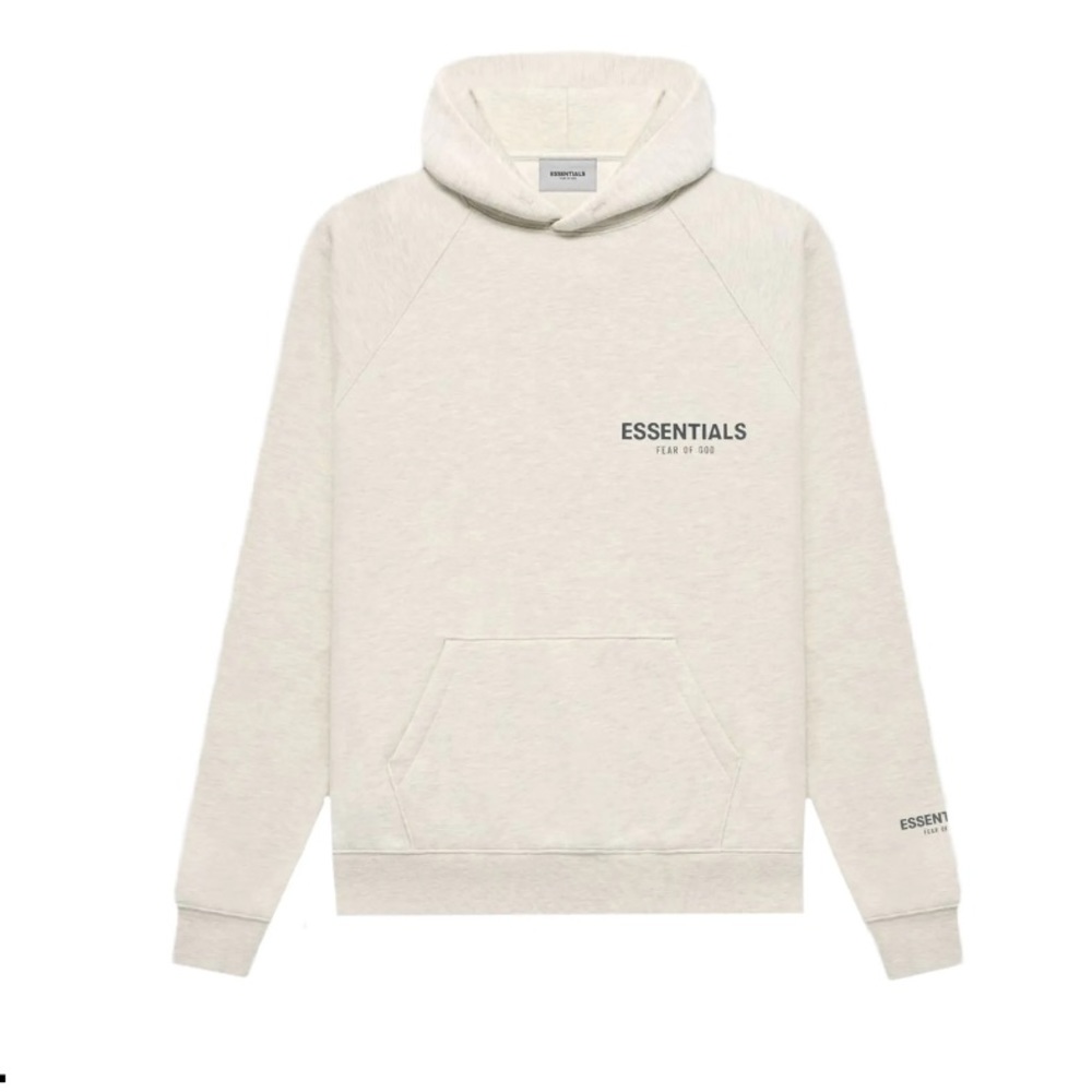 Fear of God Essentials Light Heather Oatmeal Sweatshirt